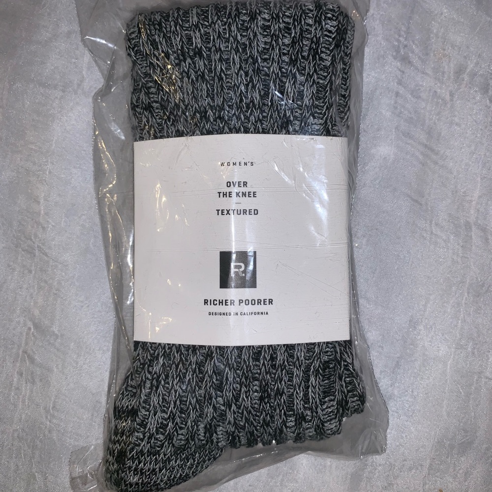 Richer Poorer over the knee socks.